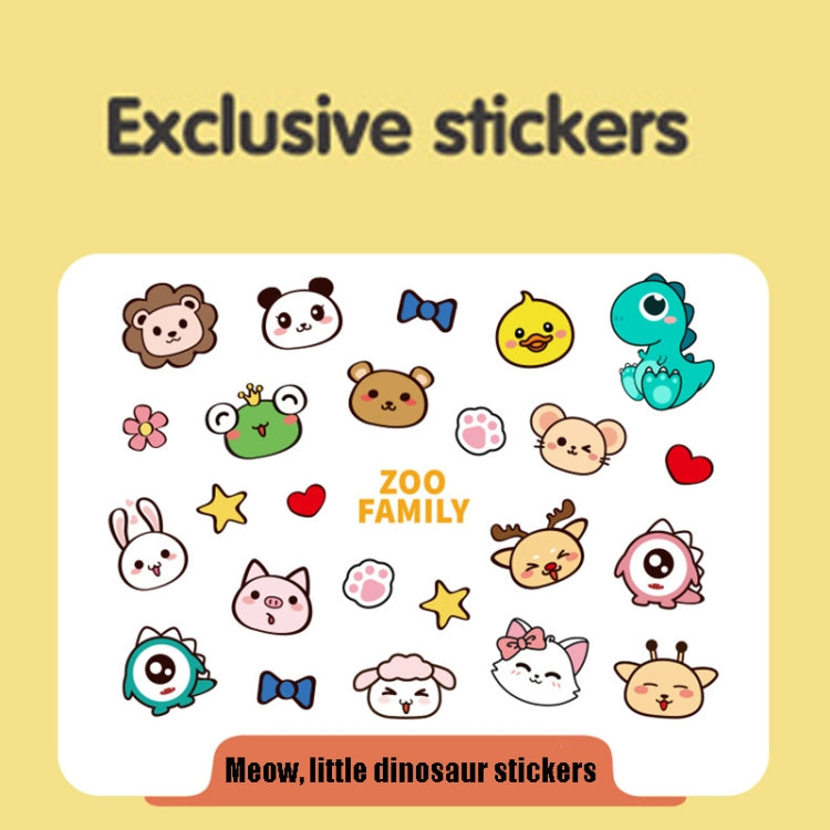 C4 Small Dinosaurs No Card Mini Children Cartoon Touch Screen High-Definition Dual-Lens Digital Camera Toy - Children Cameras by buy2fix | Online Shopping UK | buy2fix