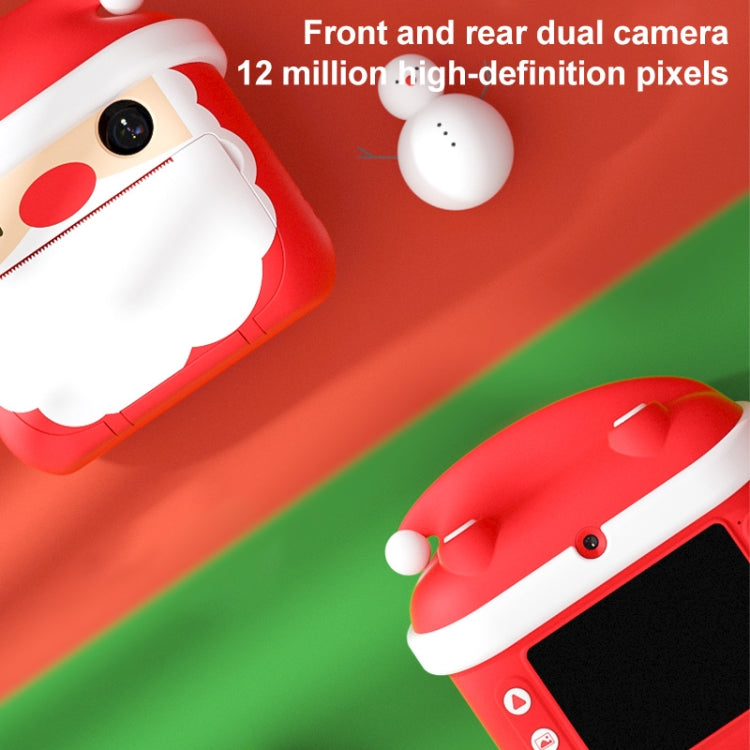 Polaroid Children Mini Print Camera Front And Rear Dual-Lens Digital Camera Toy(Christmas) - Children Cameras by buy2fix | Online Shopping UK | buy2fix