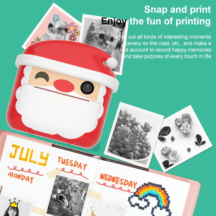 Polaroid Children Mini Print Camera Front And Rear Dual-Lens Digital Camera Toy(Christmas) - Children Cameras by buy2fix | Online Shopping UK | buy2fix