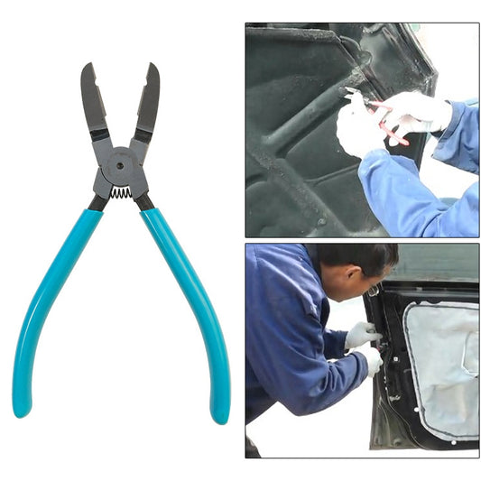 17.5cm Car Plier Auto Car Trim Clip Door Panel Diagonal Plier Rivets Fastener Trim Clip Cutter Remover Puller Tool - Hand Tool Sets by buy2fix | Online Shopping UK | buy2fix