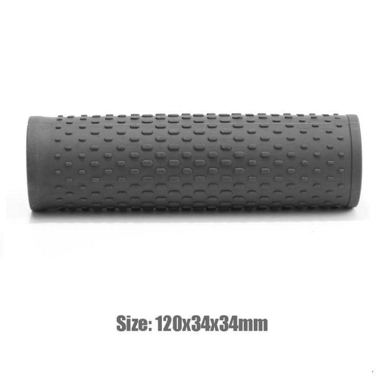 2 Pairs Scooter Accessories Handlebar Rubber Handle Cover For Xiaomi Mijia M365 / M365 Pro(Black) - Accessories & Parts by buy2fix | Online Shopping UK | buy2fix