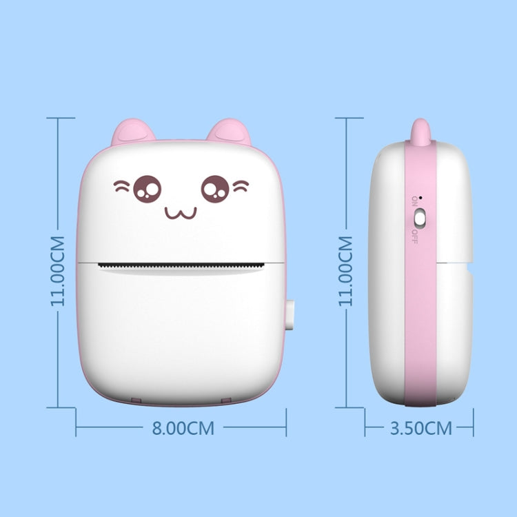 C9 Mini Thermal Printer Bluetooth Photo Printer Student Homework Mistakes Collections Printer(English Version Blue) - Photo Printers by Huawei | Online Shopping UK | buy2fix