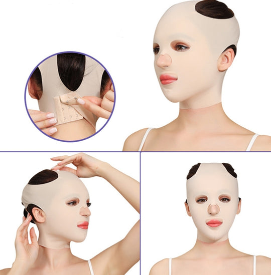 074 Skin Tone  Enhanced Version For Men And Women Face-Lifting Bandage V Face  Double Chin Shaping Face Mask