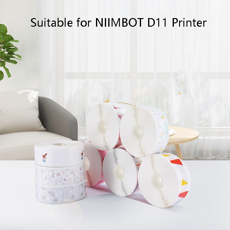 Thermal Label Paper Commodity Price Label Household Label Sticker for NIIMBOT D11(Rainbow Road) by buy2fix