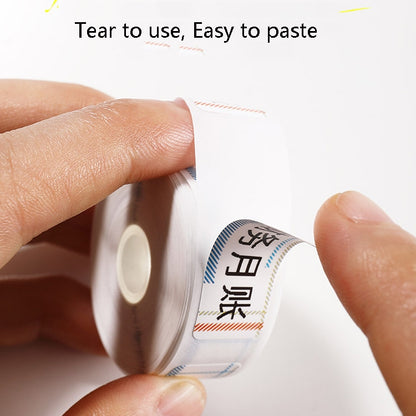 Thermal Label Paper Commodity Price Label Household Label Sticker for NIIMBOT D11(Interest Geometry) by buy2fix