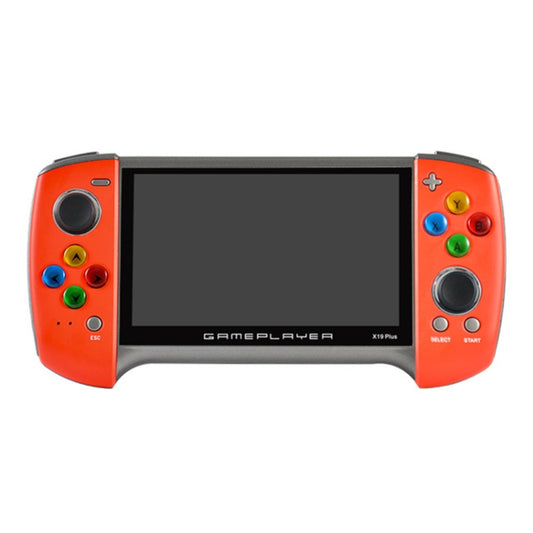 X19 Plus 5.1 inch Screen Handheld Game Console 8G Memory Support TF Card Expansion & AV Output(Red) - Pocket Console by buy2fix | Online Shopping UK | buy2fix