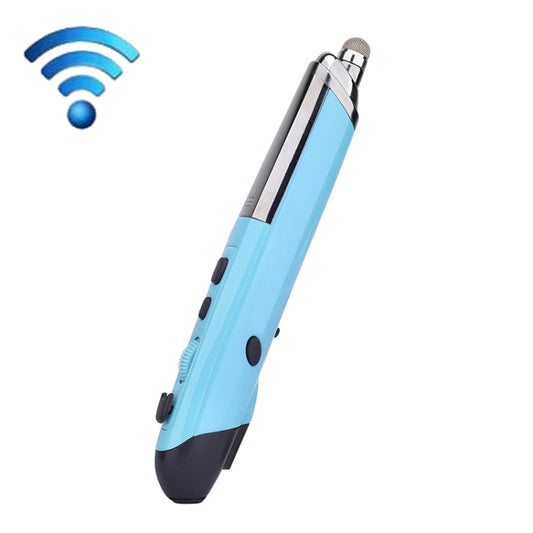 PR-08 1600DPI 6 Keys 2.4G Wireless Electronic Whiteboard Pen Multi-Function Pen Mouse PPT Flip Pen(Blue) by buy2fix