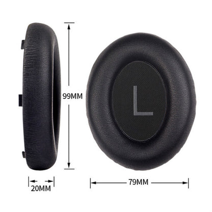 A Pair For BOSE NC700 Headset Earmuffs Headset Sponge Sleeve(Grey Earphone Cover + Cushion) - Earmuff & Pad by buy2fix | Online Shopping UK | buy2fix
