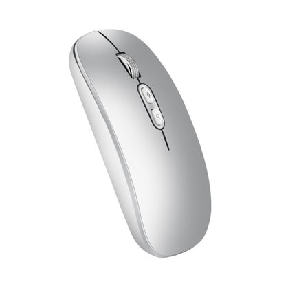 M103 1600DPI 5 Keys 2.4G Wireless Mouse Charging Ai Intelligent Voice Office Mouse, Support 28 Languages(Gray) - Wireless Mice by buy2fix | Online Shopping UK | buy2fix