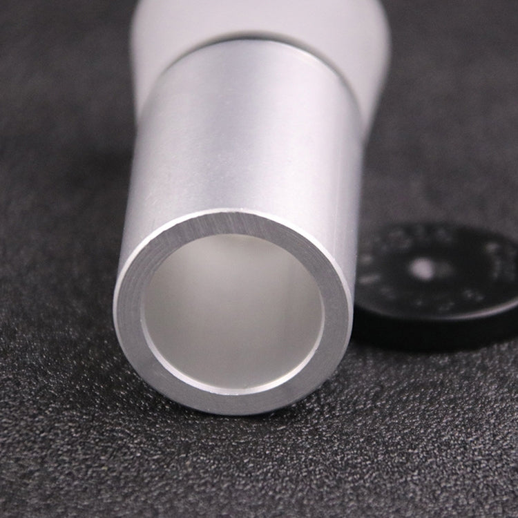 2 PCS Metal Cutting Mirror Jewelry Diamond Identification Tool 10 Times Magnifying Glass Diamond Instrument Diamond Ring Observer(Silver) - Detection Jewelry by buy2fix | Online Shopping UK | buy2fix