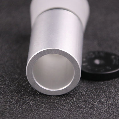 2 PCS Metal Cutting Mirror Jewelry Diamond Identification Tool 10 Times Magnifying Glass Diamond Instrument Diamond Ring Observer(Silver) - Detection Jewelry by buy2fix | Online Shopping UK | buy2fix