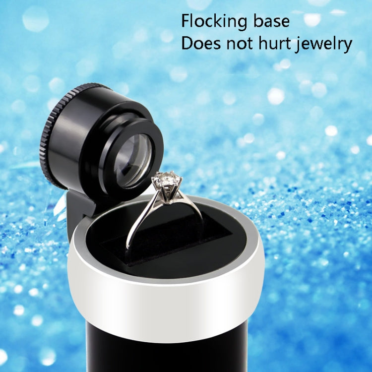 10x HD Optical Glass Lens Diamond GIA Waist Code Professional Jewelry Waist Edge Code Appraisal Magnifying Glass, Color Random Deilvery - Detection Jewelry by buy2fix | Online Shopping UK | buy2fix