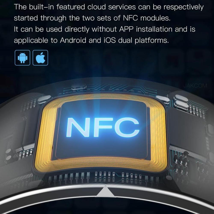 JAKCOM R4 Smart Ring Multifunctional Lord Of The Rings, Size: 62.8mm for Apple & Android(Number 10) by JAKCOM