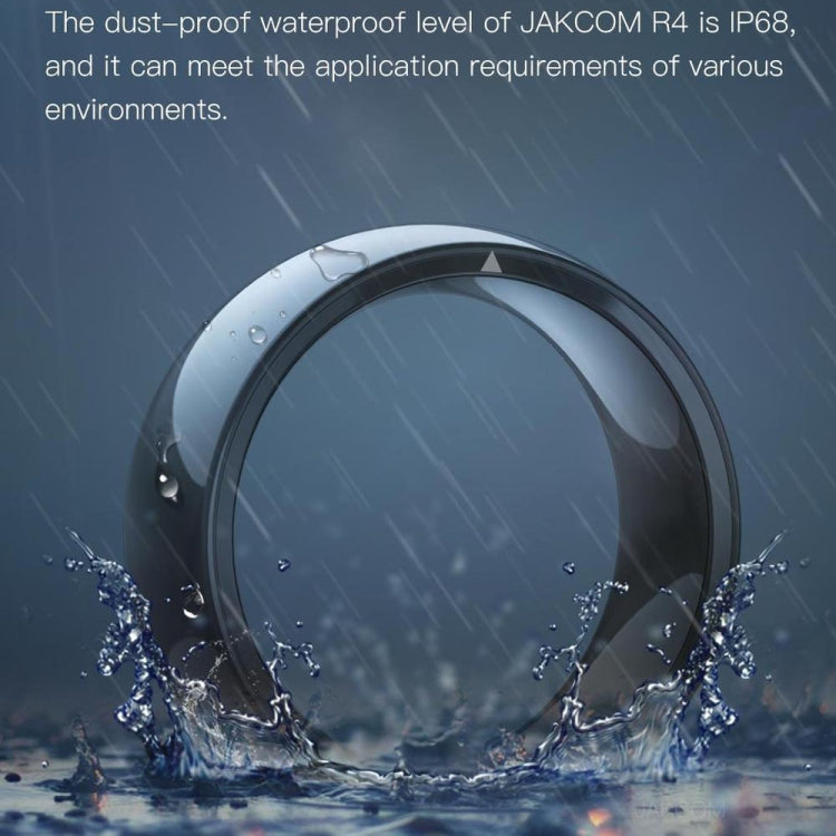 JAKCOM R4 Smart Ring Multifunctional Lord Of The Rings, Size: 62.8mm for Apple & Android(Number 10) by JAKCOM