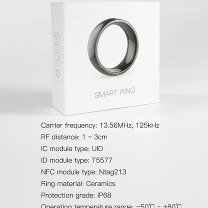 JAKCOM R4 Smart Ring Multifunctional Lord Of The Rings, Size: 62.8mm for Apple & Android(Number 10) by JAKCOM