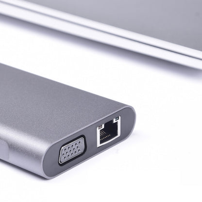 10 in 1 Type-C Multi-Function Docking Station PD Fast Charging HUB - USB HUB by buy2fix | Online Shopping UK | buy2fix