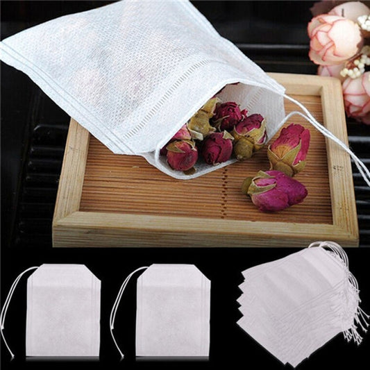 100 PCS Teabags Scented Tea Bags with Seal Filter Paper, Size: 5.5 x 7cm - Coffee Machine & Accessories by buy2fix | Online Shopping UK | buy2fix