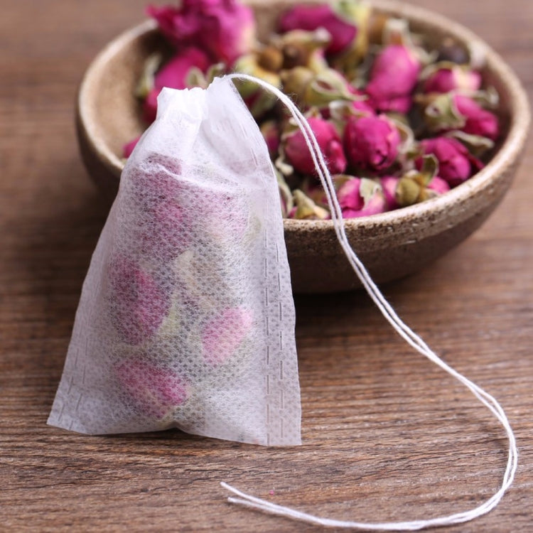 100 PCS Teabags Scented Tea Bags with Seal Filter Paper, Size: 5.5 x 7cm - Coffee Machine & Accessories by buy2fix | Online Shopping UK | buy2fix