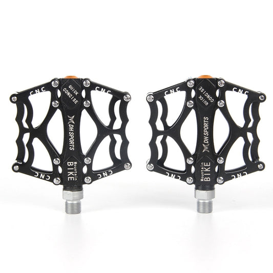 Bicycle Pedal Mountain Bike Aluminum Alloy Palin Pedal Non-Slip Bearing Pedal(901 Black) - Pedals by buy2fix | Online Shopping UK | buy2fix