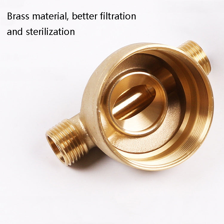 Home Kitchen Tap Water Backwash Copper Pre-Filter Whole House Water Purifier Filter - Water Purifiers Parts by buy2fix | Online Shopping UK | buy2fix