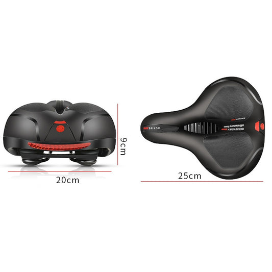 Bicycle Seat Saddle Bicycle Seat Riding Equipment Accessories(Red) - Bicycle Saddle by buy2fix | Online Shopping UK | buy2fix