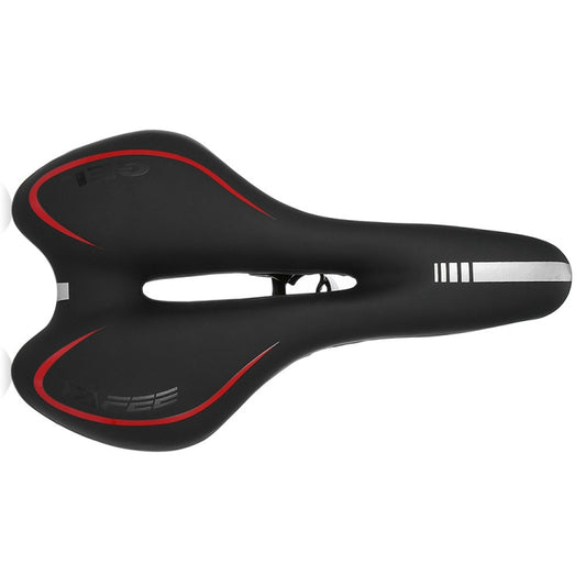 Silicone Bicycle Seat Mountain Bike Saddle Seat Cushion Comfortable Bicycle Accessories Equipment(Red) - Bicycle Saddle by buy2fix | Online Shopping UK | buy2fix