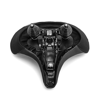 Bicycle Seat Bicycle Saddle Seat Bike Cushion Bicycle Seat(Black) - Bicycle Saddle by buy2fix | Online Shopping UK | buy2fix