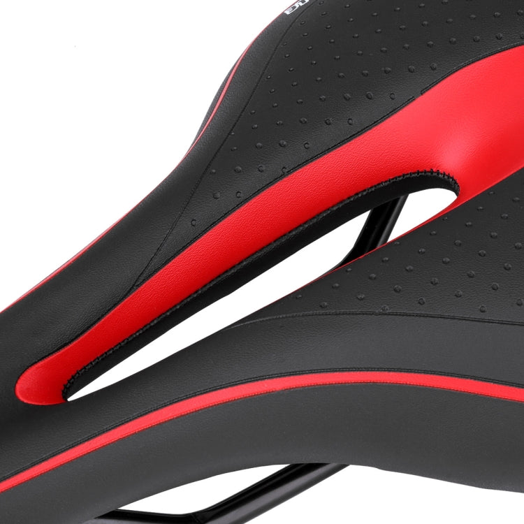 YAFEE YF-1018 Mountain Bike Saddle Bicycle Riding Saddle Bicycle Saddle(Black White) - Bicycle Saddle by YAFEE | Online Shopping UK | buy2fix