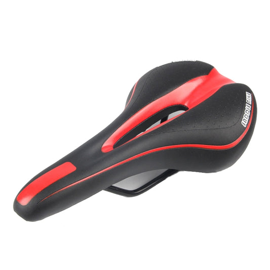 Mountain Bike Saddle Road Bike Folding Car Seat Cushion Cycling Equipment, Colour: Black Red(No Standard) - Bicycle Saddle by buy2fix | Online Shopping UK | buy2fix