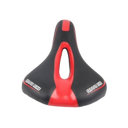 Mountain Bike Saddle Road Bike Folding Car Seat Cushion Cycling Equipment, Colour: Black Red(No Standard) - Bicycle Saddle by buy2fix | Online Shopping UK | buy2fix