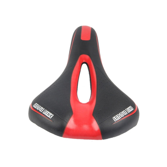 Mountain Bike Saddle Road Bike Folding Car Seat Cushion Cycling Equipment, Colour: Black Red(No Standard) - Bicycle Saddle by buy2fix | Online Shopping UK | buy2fix
