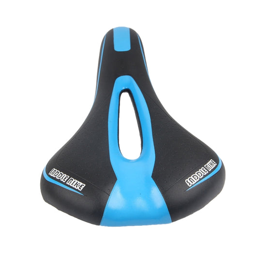 Mountain Bike Saddle Road Bike Folding Car Seat Cushion Cycling Equipment, Colour: Black Blue(No Standard) - Bicycle Saddle by buy2fix | Online Shopping UK | buy2fix