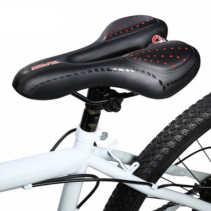 YAFEE YF-1034-4 Silicone Seat Cushion Mountain Bike Saddle Bicycle Elastic Cushion Bicycle Seat(Blue) - Bicycle Saddle by YAFEE | Online Shopping UK | buy2fix