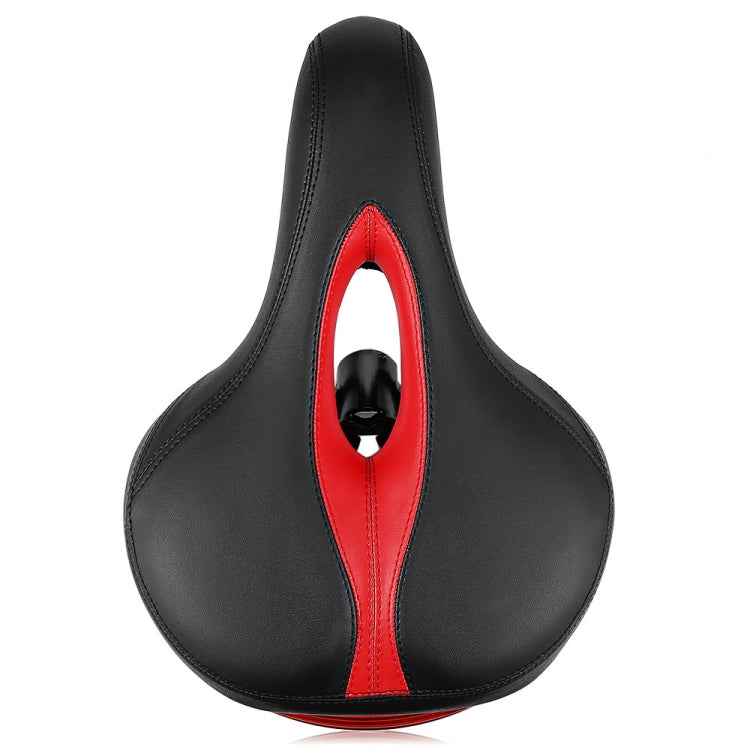 Bicycle Cushion With Lamp Bicycle Saddle Mountain Bike Saddle(Red) - Bicycle Saddle by buy2fix | Online Shopping UK | buy2fix