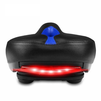 Bicycle Cushion With Lamp Bicycle Saddle Mountain Bike Saddle(Blue) - Bicycle Saddle by buy2fix | Online Shopping UK | buy2fix