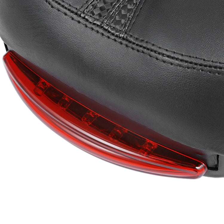 Bicycle Cushion With Lamp Bicycle Saddle Mountain Bike Saddle(Red) - Bicycle Saddle by buy2fix | Online Shopping UK | buy2fix