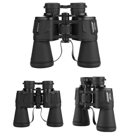 Luxun 20X50 Outdoor Binoculars  Low Light Night Vision Non-Infrared High Power Binoculars(Black) - Binoculars by LUXUN | Online Shopping UK | buy2fix