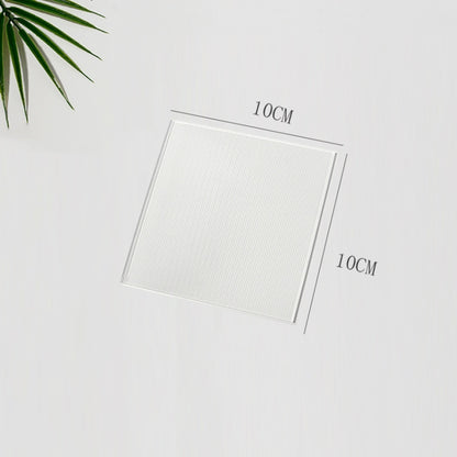 3 PCS 10 x 10cm Acrylic Texture Background Board Photo Props Background Decorative Geometric Ornaments(Pinstripe) - Acrylic Props by buy2fix | Online Shopping UK | buy2fix