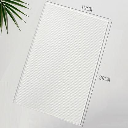 18 x 29cm Acrylic Texture Background Board Photo Props Background Decorative Geometric Ornaments(Pinstripe) - Acrylic Props by buy2fix | Online Shopping UK | buy2fix