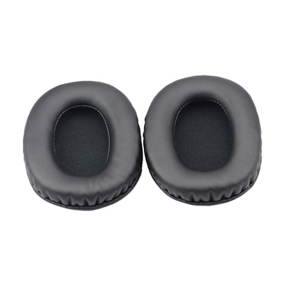 2 PCS Leather Cover Headphone Protective Cover Earmuffs For Edifier W800BT / W808BT / K800 / K830 / K815P(Black) - Earmuff & Pad by buy2fix | Online Shopping UK | buy2fix