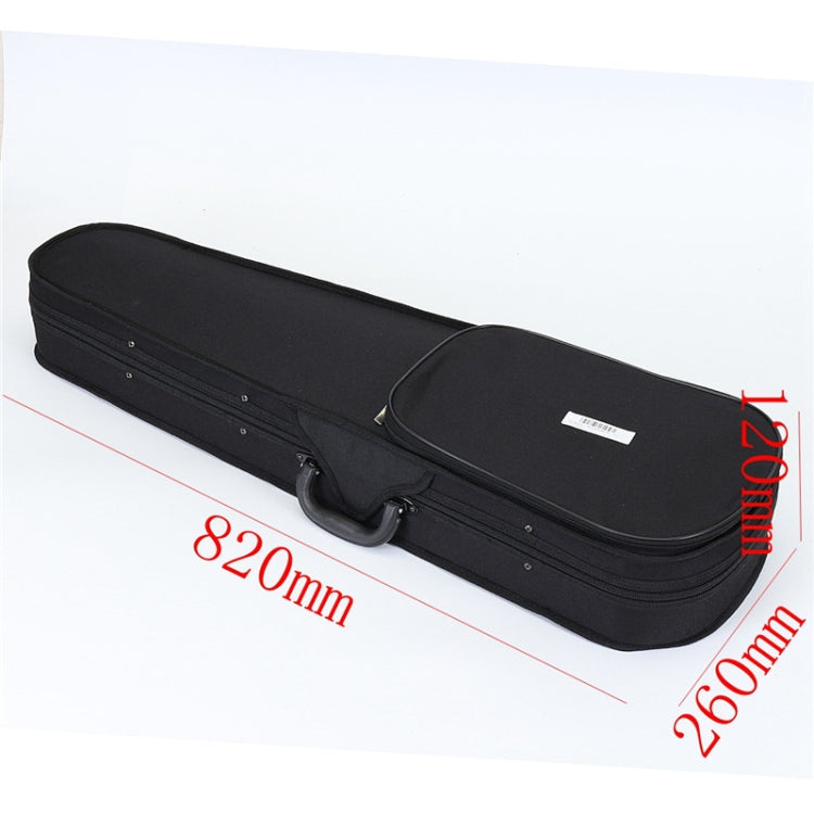 YS030 4 / 4 Wooden Manual Electronic Violin for Beginners, with Bag(White) by buy2fix