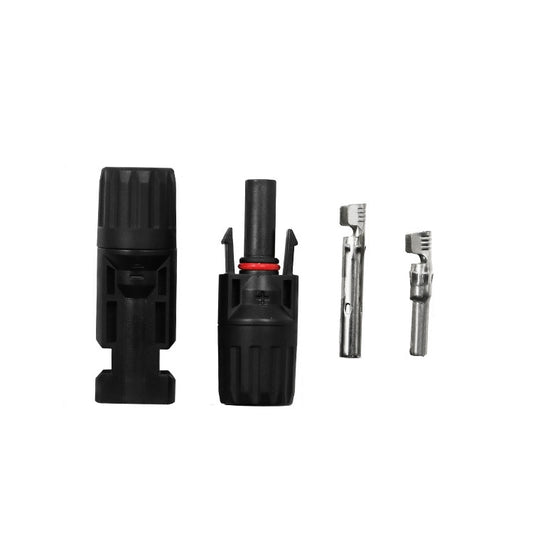 10 Sets MC4 4 in 1 MC4 Photovoltaic Connector Solar Branch Connector Solar Panel Male And Female Plug Accessories - Connectors by buy2fix | Online Shopping UK | buy2fix