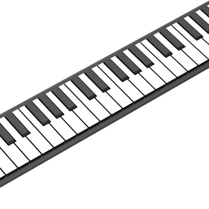 PN61S 61-key Hand-Rolled Foldable Piano Thickened Portable Beginner Keyboard by buy2fix
