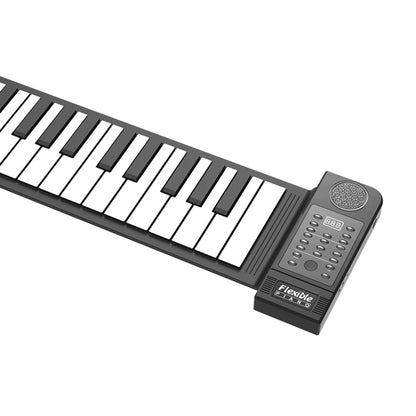 PN61S 61-key Hand-Rolled Foldable Piano Thickened Portable Beginner Keyboard by buy2fix