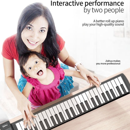 PN61S 61-key Hand-Rolled Foldable Piano Thickened Portable Beginner Keyboard by buy2fix