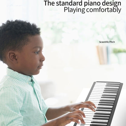 PN61S 61-key Hand-Rolled Foldable Piano Thickened Portable Beginner Keyboard by buy2fix