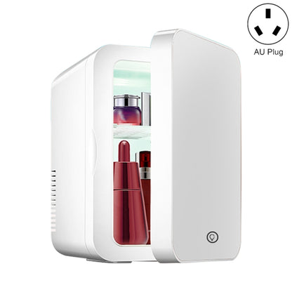 PD-8 8L Mirror Cosmetics Storage Car Home Small Refrigerator Fruit Drink Refrigerator(AU Plug) - Refrigerators & Accessories by buy2fix | Online Shopping UK | buy2fix
