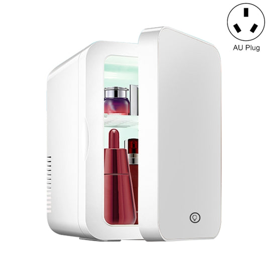 PD-8 8L Mirror Cosmetics Storage Car Home Small Refrigerator Fruit Drink Refrigerator(AU Plug) - Refrigerators & Accessories by buy2fix | Online Shopping UK | buy2fix