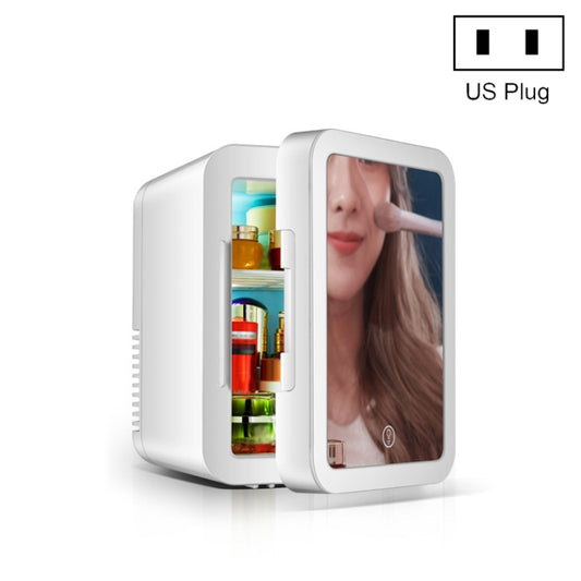 5L Beauty Makeup Mirror Skin Care Products And Facial Mask Refrigerator Semiconductor Car Home Refrigerator(US Plug) - Refrigerators & Accessories by buy2fix | Online Shopping UK | buy2fix