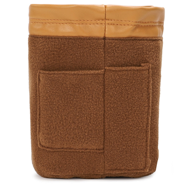 S.C.COTTON Liner Bag Waterproof Digital Protection Portable SLR Lens Bag Micro Single Camera Bag Photography Bag, Colour: Beige M by buy2fix